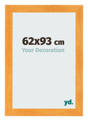 Marco de Fotos 62x93cm Naranja MDF Pisa Delantera Tamano | Yourdecoration.es
