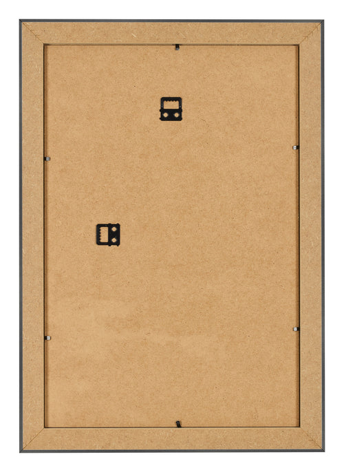 Marco de Fotos 62x93cm Negro Plateado Pulido MDF Pisa Trasera | Yourdecoration.es