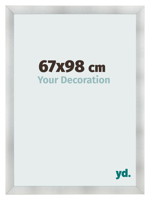 Marco de Fotos 67x98cm Aluminio Cepillado MDF Pisa Delantera Tamano | Yourdecoration.es