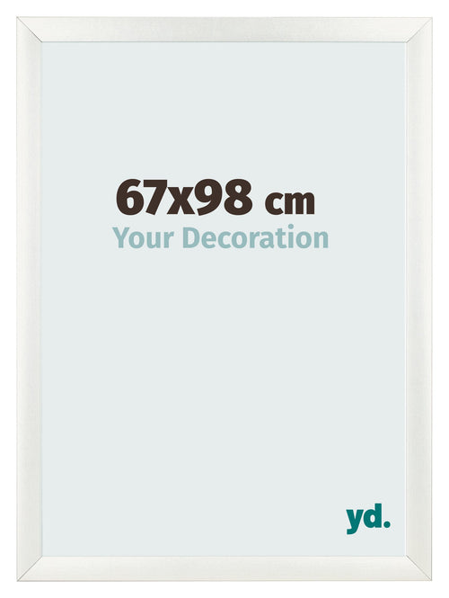 Marco de Fotos 67x98cm Blanco Vintage MDF Pisa Delantera Tamano | Yourdecoration.es