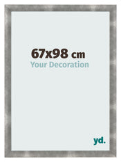 Marco de Fotos 67x98cm Metal Vintage MDF Pisa Delantera Tamano | Yourdecoration.es