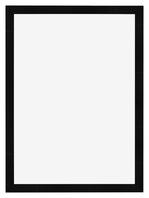 Marco de Fotos 67x98cm Negro Plateado Pulido MDF Pisa Delantera | Yourdecoration.es