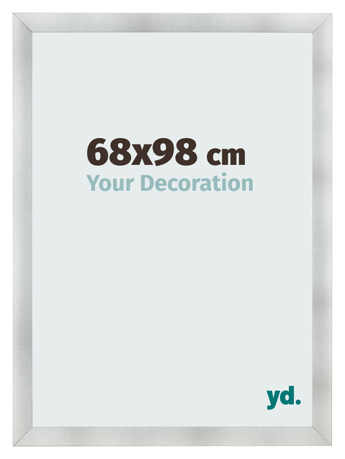 Marco de Fotos 68x98cm Aluminio Cepillado MDF Pisa Delantera Tamano | Yourdecoration.es