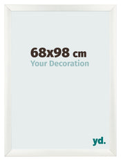 Marco de Fotos 68x98cm Blanco Vintage MDF Pisa Delantera Tamano | Yourdecoration.es