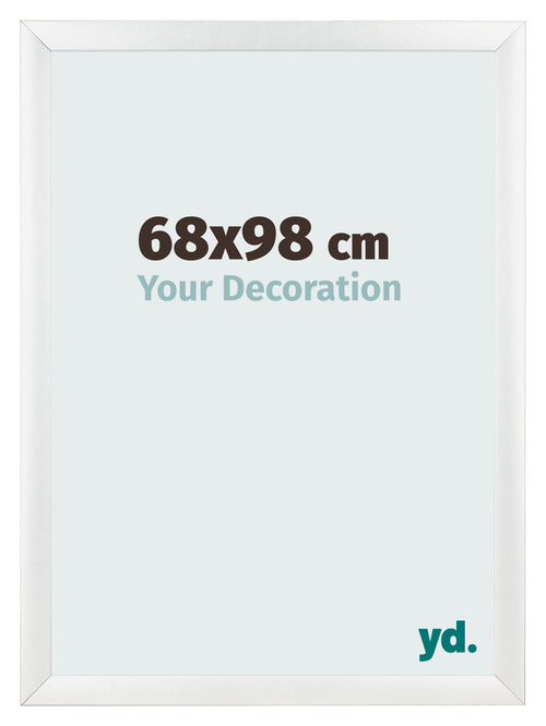 Marco de Fotos 68x98cm Blanco Vintage MDF Pisa Delantera Tamano | Yourdecoration.es