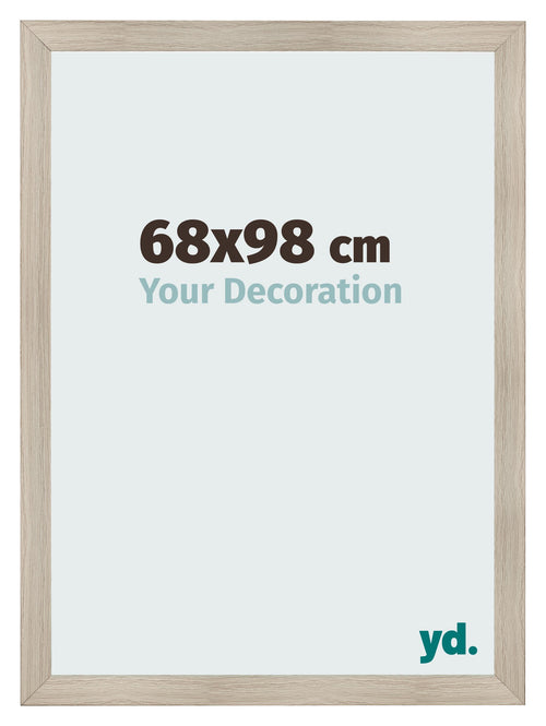 Marco de Fotos 68x98cm Roble Rustico MDF Pisa Delantera Tamano | Yourdecoration.es