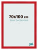 Marco de Fotos 70x100cm Rojo MDF Pisa Delantera Tamano | Yourdecoration.es