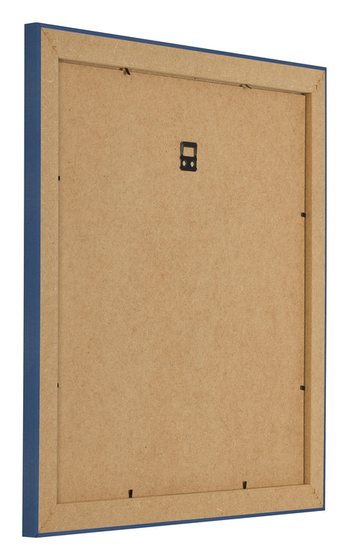Marco de Fotos 70x70cm Azul Oscuro Barrido MDF Pisa Trasera Oblicuo | Yourdecoration.es