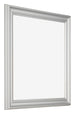 Marco de Fotos 70x70cm Plateado Mate MDF Lazio Delantera Oblicuo | Yourdecoration.es