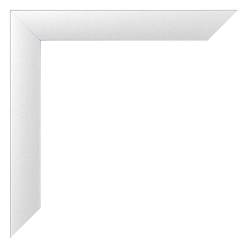 Marco de Fotos 70x90cm Plateado Negro Barrido MDF Pisa Detalle Esquina | Yourdecoration.es