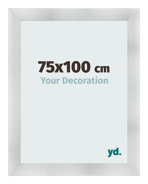 Marco de Fotos 75x100cm Aluminio Cepillado MDF Pisa Delantera Tamano | Yourdecoration.es