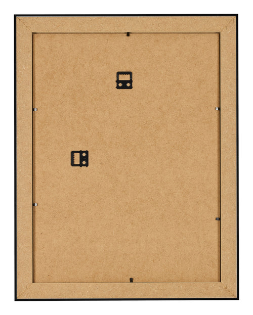 Marco de Fotos 75x100cm Negro Plateado Pulido MDF Pisa Trasera | Yourdecoration.es