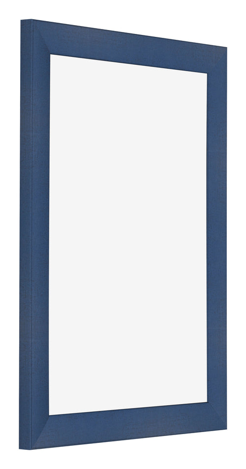 Marco de Fotos 75x98cm Azul Oscuro Barrido MDF Pisa Delantera Oblicuo | Yourdecoration.es