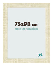 Marco de Fotos 75x98cm Roble Sonoma MDF Pisa Delantera Tamano | Yourdecoration.es