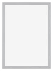 Mura MDF Marco de Fotos 21x29 7cm Plateado mate Parte delantera | Yourdecoration.es