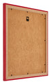 Mura MDF Marco de Fotos 55x55cm Rojo Parte trasera Oblicuo | Yourdecoration.es