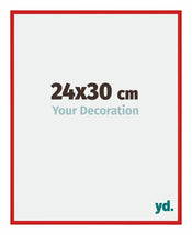 New York Aluminio Marco de Fotos 24x30cm Ferrari Rojo Parte delantera Tamano | Yourdecoration.es