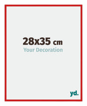 New York Aluminio Marco de Fotos 28x35cm Ferrari Rojo Parte delantera Tamano | Yourdecoration.es