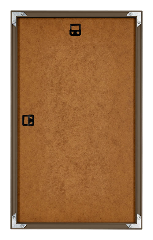 New York Aluminio Marco de Fotos 30x50cm Estructura de nogal Parte trasera | Yourdecoration.es