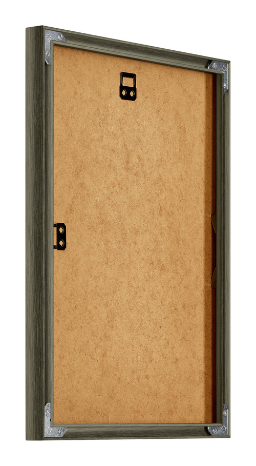 New York Aluminio Marco de Fotos 45x60cm Estructura de mercurio Parte trasera Oblicuo | Yourdecoration.es