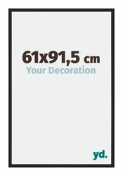 New York Aluminio Marco de Fotos 61x91 5cm Negro Mat Parte delantera Tamano | Yourdecoration.es