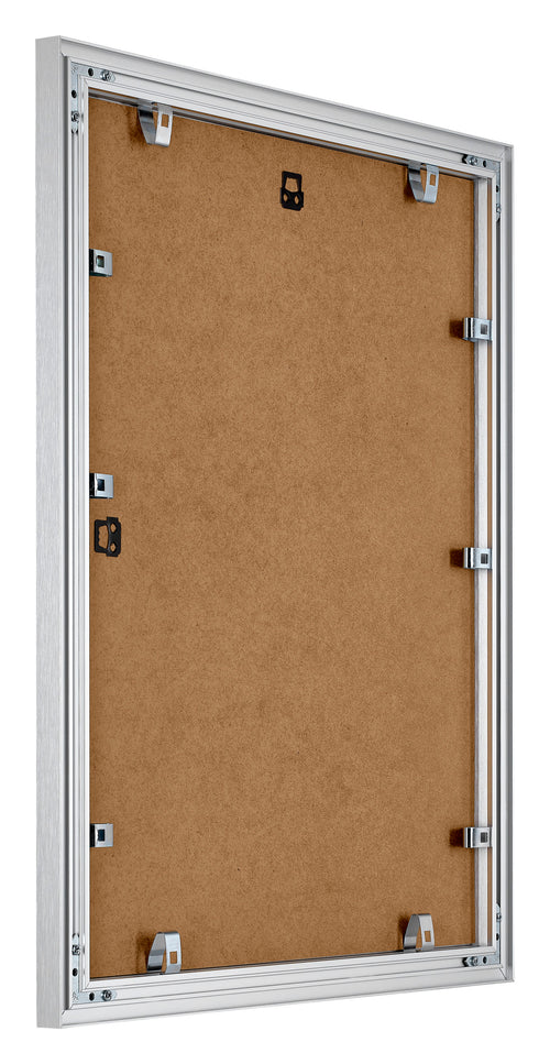 Tucson Aluminio Marco de Fotos 40x55cm Plateado cepillado Parte trasera Oblicuo | Yourdecoration.es