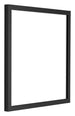 Virginia Aluminio Marco De Fotos 40x40cm Negro Parte Delantera Oblicuo | Yourdecoration.es