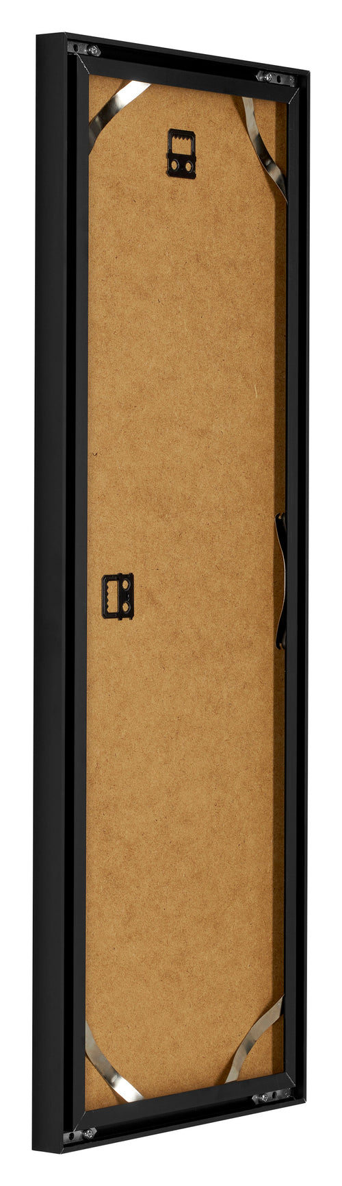 Virginia Aluminio Marco de Fotos 33x98cm Negro Trasera Oblicuo | Yourdecoration.es