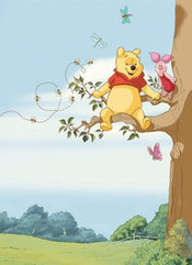 4 4116 komar winnie pooh tree Fotomural 184x254cm 4 Partes | Yourdecoration.es