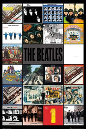Póster The Beatles Albums 61x91,5cm