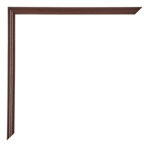 Annecy Plastico Marco de Fotos 20x60cm Marron Detalle Esquina | Yourdecoration.es