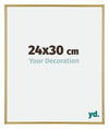 Annecy Plástico Marco de Fotos 24x30cm Oro Delantera Tamano | Yourdecoration.es