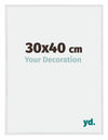 Annecy Plastico Marco de Fotos 30x40cm Blanco muy brillante Parte delantera Tamano | Yourdecoration.es