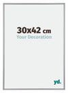 Annecy Plastico Marco de Fotos 30x42cm Plateado Parte delantera Tamano | Yourdecoration.es