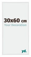Annecy Plastico Marco de Fotos 30x60cm Blanco muy brillante Parte delantera Tamano | Yourdecoration.es