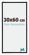 Annecy Plastico Marco de Fotos 30x60cm Negro muy brillante Tamano | Yourdecoration.es