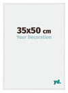 Annecy Plastico Marco de Fotos 35x50cm Blanco muy brillante Parte delantera Tamano | Yourdecoration.es