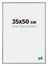 Annecy Plastico Marco de Fotos 35x50cm Plateado Parte delantera Tamano | Yourdecoration.es