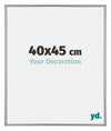 Annecy Plastico Marco de Fotos 40x45cm Plateado Parte delantera Tamano | Yourdecoration.es