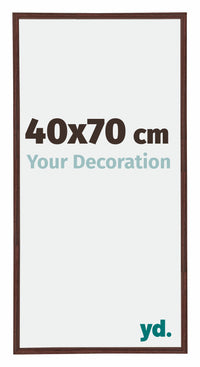 Annecy Plastico Marco de Fotos 40x70cm Marron Parte delantera Tamano | Yourdecoration.es