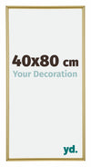 Annecy Plástico Marco de Fotos 40x80cm Oro Delantera Tamano | Yourdecoration.es