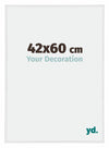 Annecy Plastico Marco de Fotos 42x60cm Blanco muy brillante Parte delantera Tamano | Yourdecoration.es