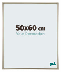Annecy Plastico Marco de Fotos 50x60cm Champan Delantera Tamano | Yourdecoration.es