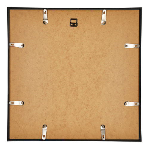 Annecy Plastico Marco de Fotos 55x55cm Negro Mat Parte trasera | Yourdecoration.es