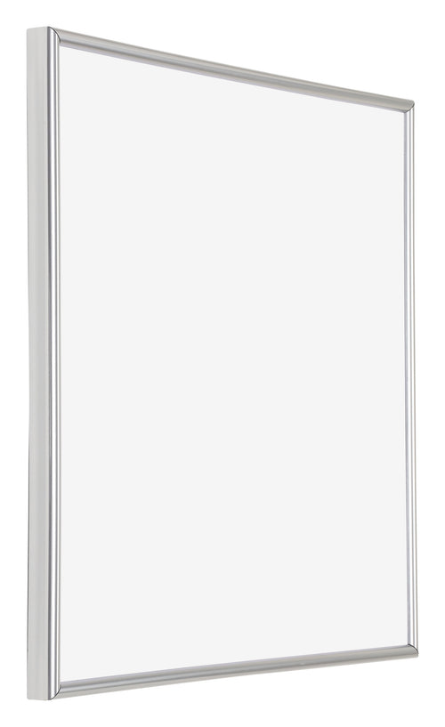 Annecy Plastico Marco de Fotos 70x70cm Plateado Parte delantera Oblicuo | Yourdecoration.es