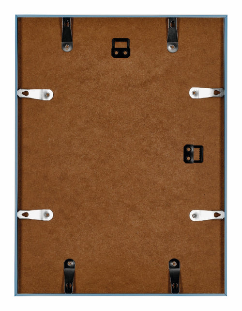 Austin Aluminio Marco De Fotos 18x24cm Acero Azul Trasera | Yourdecoration.es