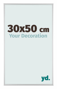 Austin Aluminio Marco De Fotos 30x50cm Plateado Mate Delantera Tamano | Yourdecoration.es