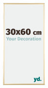 Austin Aluminio Marco De Fotos 30x60cm Dorado Muy Brillante Delantera Tamano | Yourdecoration.es