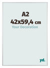 Austin Aluminio Marco De Fotos 42x59 4cm A2 Plateado Mate Delantera Tamano | Yourdecoration.es