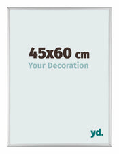 Austin Aluminio Marco De Fotos 45x60cm Plateado Mate Delantera Tamano | Yourdecoration.es
